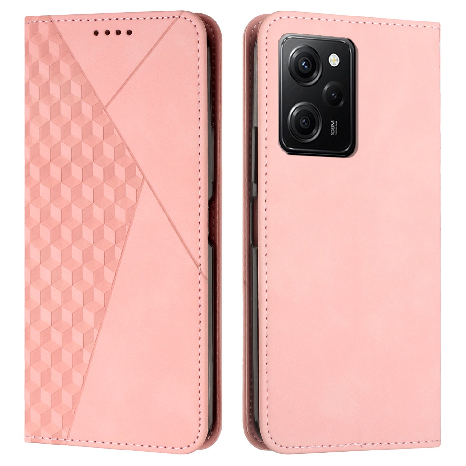 For Xiaomi Redmi Note 12 Pro Speed 5G Poco X5 Pro 5G Cell Phone Case Stand Wallet Imprinted Rhombus Pattern Leather Cover For Xiaomi Redmi Note 12 Pro Speed 5G Poco X5 Pro 5G Cell Phone Case Stand Wallet Imprinted Rhombus Pattern Leather Cover